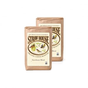 2 bags strawhouse blend coffee