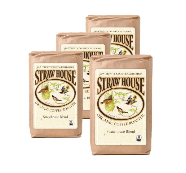 4 bags strawhouse blend coffee